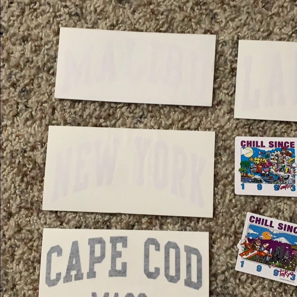 60 BRANDY MELVILLE STICKERS - Picture 2 of 6